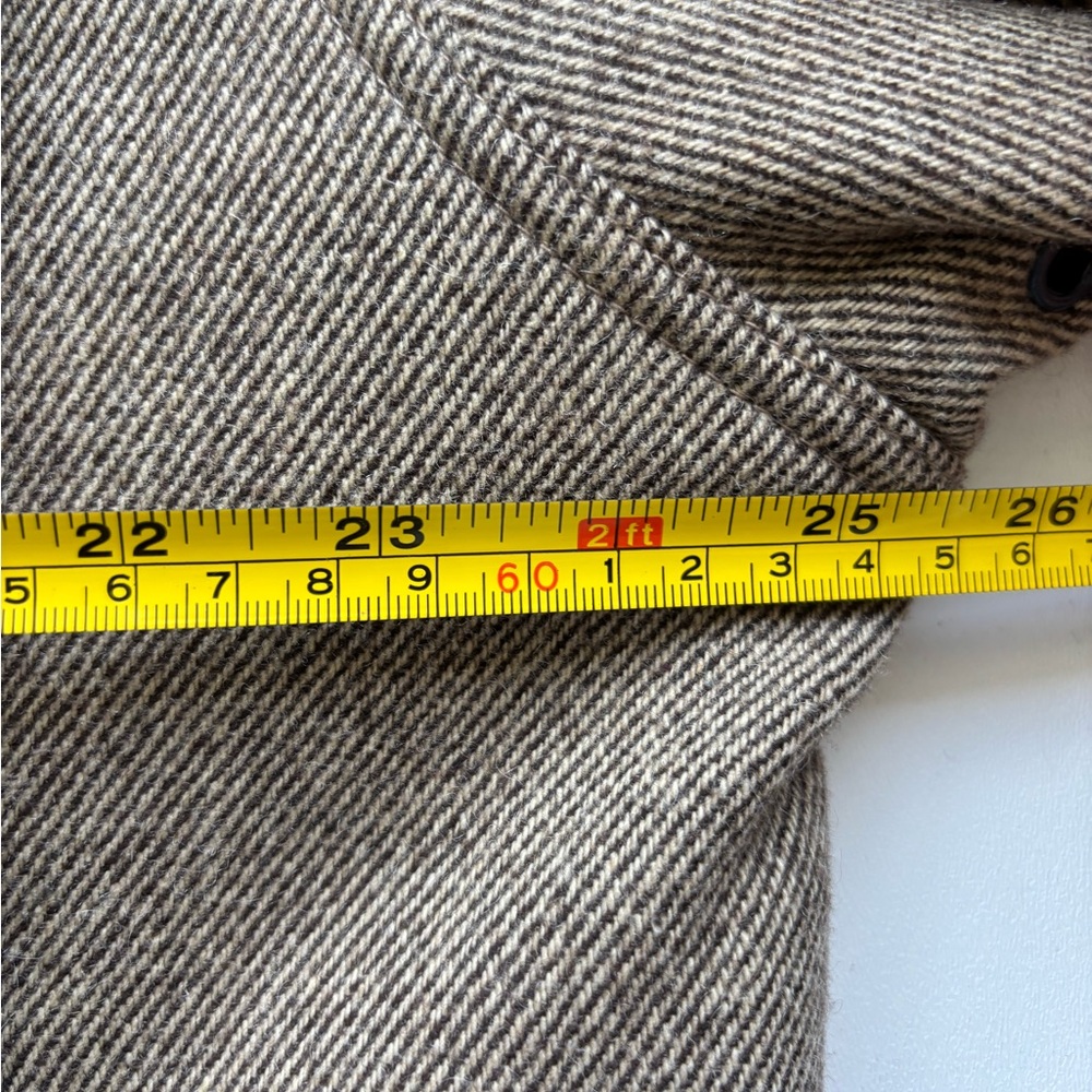 Tommy Hilfiger wool coat XL camel color detachable hood men’s field jacket - Picture 14 of 16